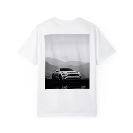 Ford Mustang RTR Black White Mountain Backdrop