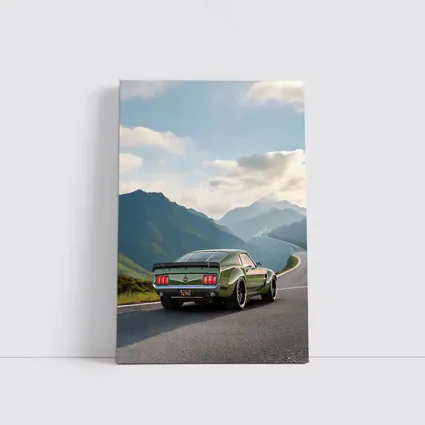 Ford Mustang Green Mountain Road Drive