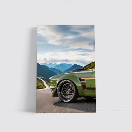 Ford Mustang Boss Green Mountain Road