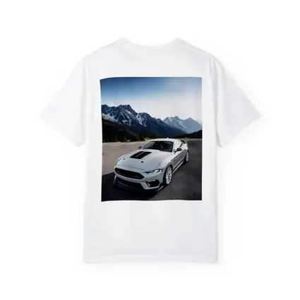 Ford Mustang Mach One Grey Mountain Road