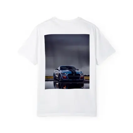 Ford Mustang Shelby GT500 Stormy Wet Runway