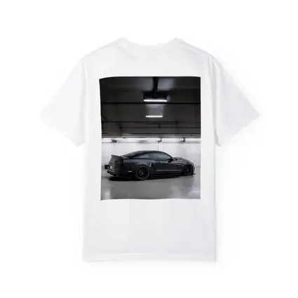 Ford Mustang Dark Gray Underground Parking Garage