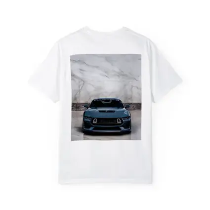 Ford Mustang RTR Front View Marble Background