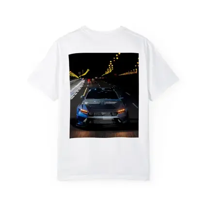 Ford Mustang Racing Night City Street