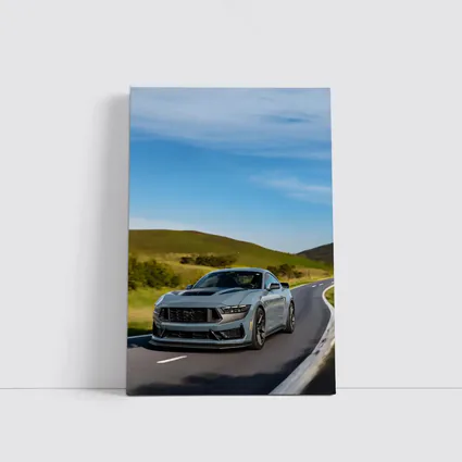 Ford Mustang Dark Horse Rolling Country Road