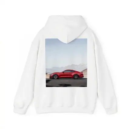 Ford Mustang Red Mountain Road Side Profile