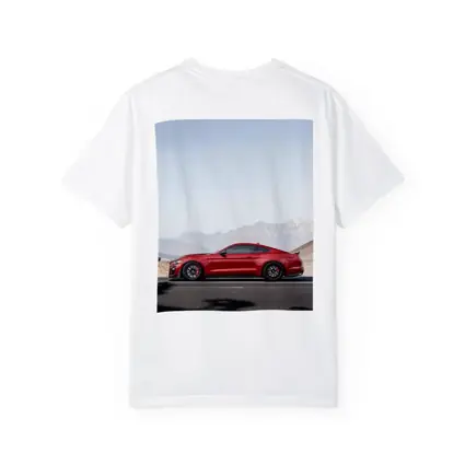 Ford Mustang Red Mountain Road Side Profile