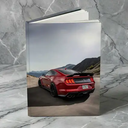 Ford Mustang Shelby Red Mountain Road