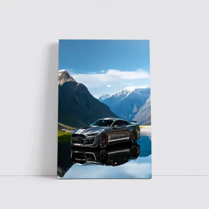 Ford Mustang Shelby GT500 Mountain Reflection