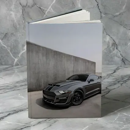 Ford Mustang Shelby GT500 Gray Concrete Wall