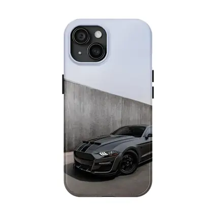 Ford Mustang Shelby GT500 Gray Concrete Wall