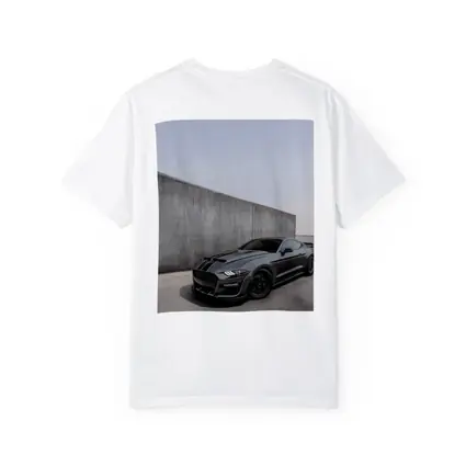 Ford Mustang Shelby GT500 Gray Concrete Wall