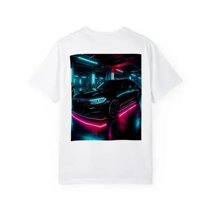 Honda Accord Neon Lights Underground Parking