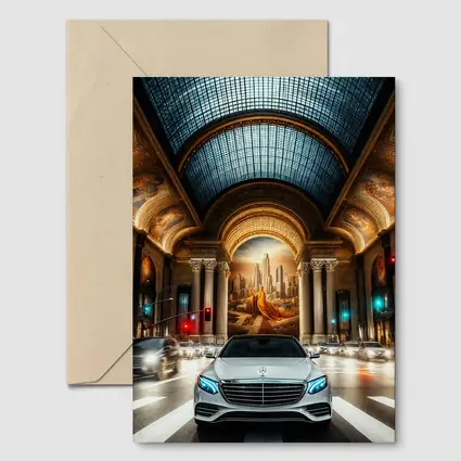 Mercedes S Class Grand Hall City Street