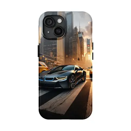 BMW i8 Driving Through New York City