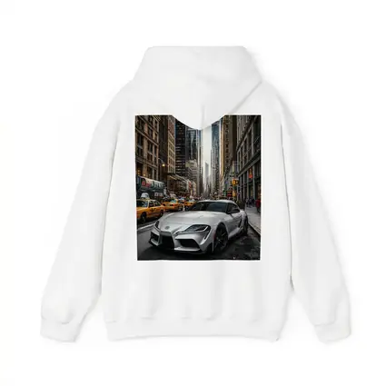 Toyota Supra GR Silver New York Street