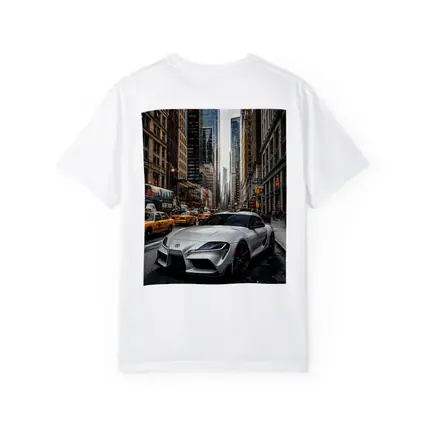 Toyota Supra GR Silver New York Street