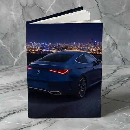 Mercedes CLE Coupe Blue City Night