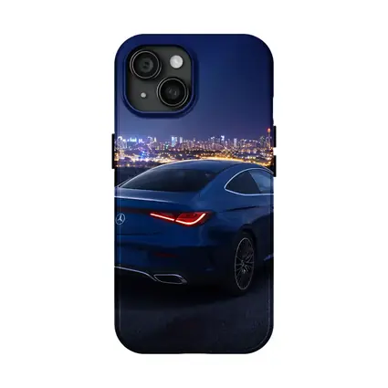 Mercedes CLE Coupe Blue City Night