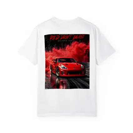 Nissan 350Z Red Drift Beast Smoke