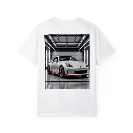 Nissan 370Z Nismo White Garage Sport Car