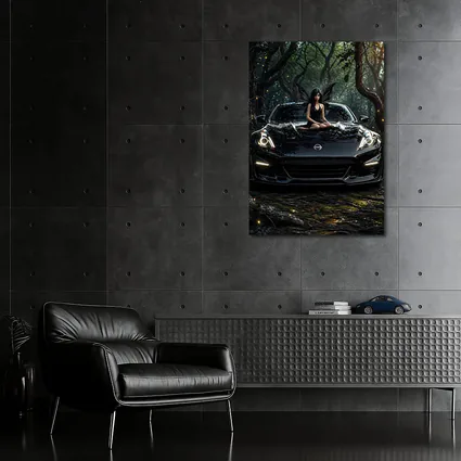 Nissan Z Black Fairy Dark Forest