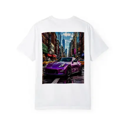 Nissan 370Z Purple Street New York City