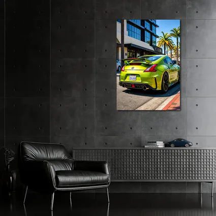 Nissan 370Z Green Street Urban Setting