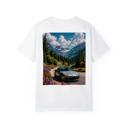Nissan 240SX Mountain Road Wildflowers Drive
