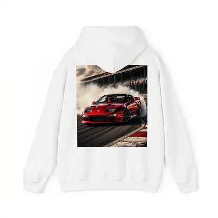 Nissan 300ZX Drifting Red Car Race Track