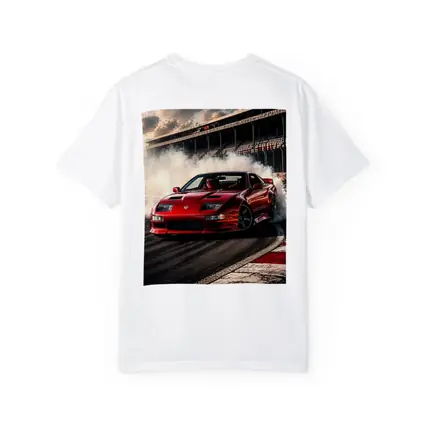 Nissan 300ZX Drifting Red Car Race Track
