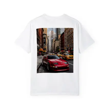 Nissan 300ZX Red Sports Car New York