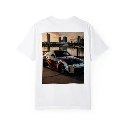 Nissan 350Z Custom Paint Cityscape Waterfront
