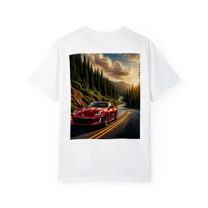 Nissan 370Z Red Mountain Forest Road