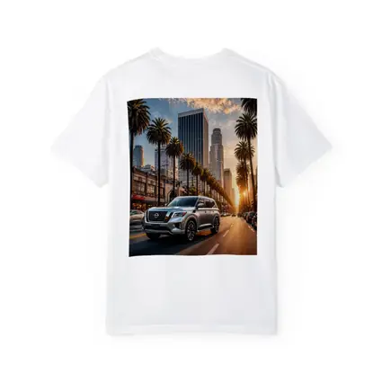 Nissan Armada Cruising Los Angeles Sunset Street