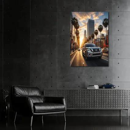 Nissan Armada SUV Los Angeles Sunset Street
