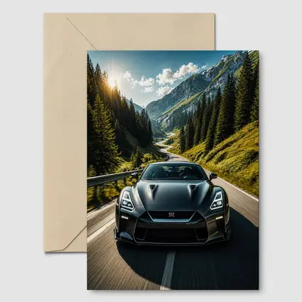 Nissan GT-R Black Mountain Road Drive