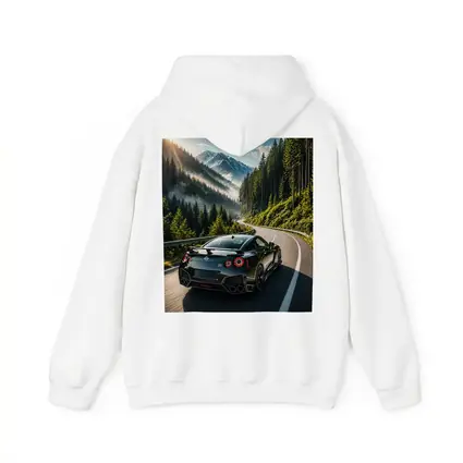 Nissan GT-R Driving Mountain Forest Road