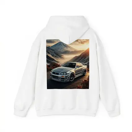 Nissan Skyline GT-R R34 Mountain Sunset