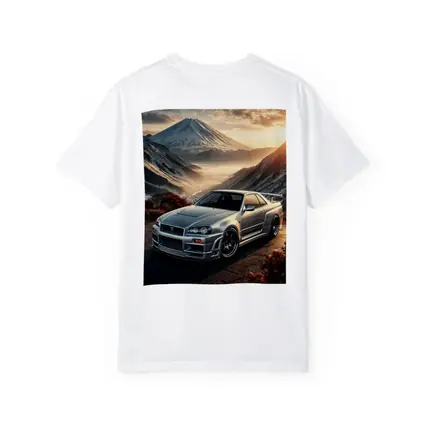 Nissan Skyline GT-R R34 Mountain Sunset