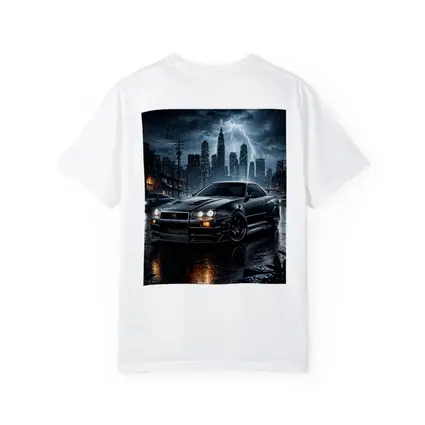 Nissan Skyline GT-R R34 Rainy City Night