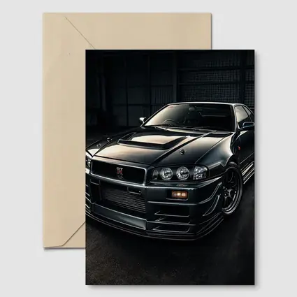 Nissan Skyline GT R Dark Garage