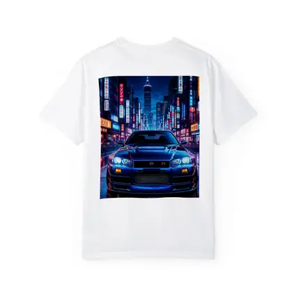 Nissan Skyline GT-R Neon Tokyo Night Street