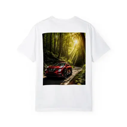 Nissan Juke Nismo Red Forest Road Drive