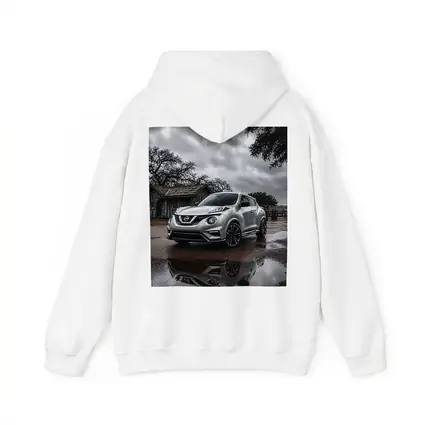 Nissan Juke Nismo Silver Rainy Rural Setting