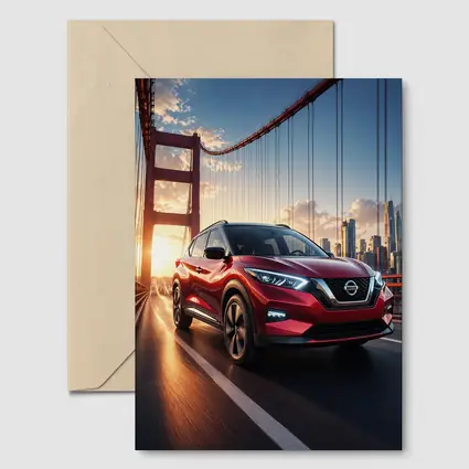 Nissan Kicks Red SUV Bridge City