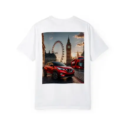 Nissan Kicks Red SUV London Sunset