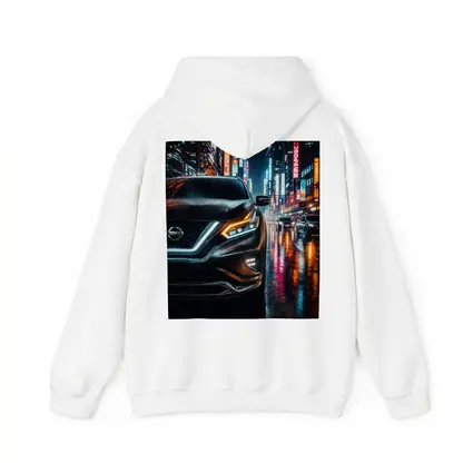 Nissan Murano Rainy Neon City Night