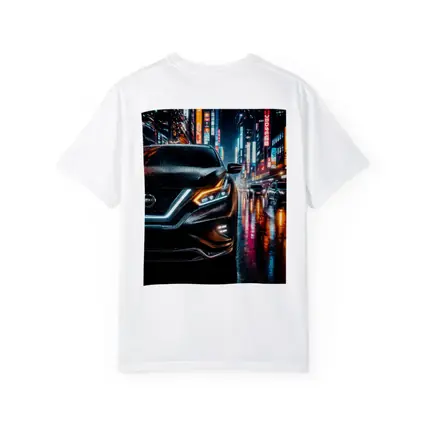 Nissan Murano Rainy Neon City Night
