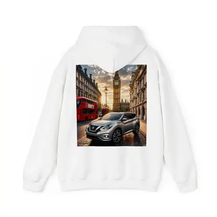 Nissan Murano Silver SUV London Big Ben
